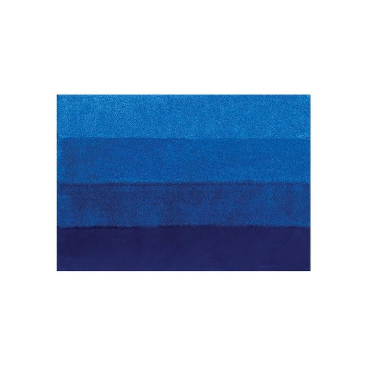Spirella 90 Percent Polyester/10 Percent Acryl Bathroom Rug, Blue