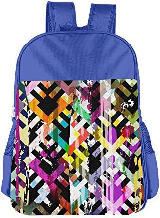 16.23oz Girls Polyurethane School Backpack Colorful Watercolor Brush