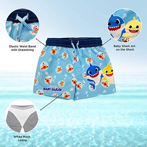 Infant Boy Baby Shark Swim Trunk Swimsuit Boardshort Board Short 24