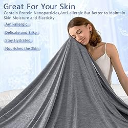 Topcee Cooling Blanket (90"x90"Queen Size) for