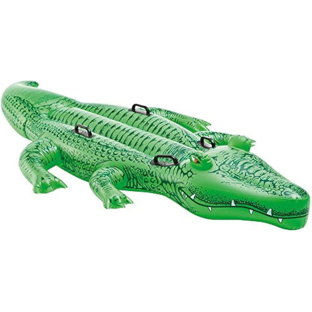 alligator inflatable pool toy