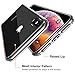 CASEKOO Crystal Clear iPhone Xs Max Case, [Anti-Yellowing] Ultra Hybrid Slim Fit Cover with Protective Hard Plastic Back & Soft Silicone Bumper Phone Cases for iPhone Xs Max 6.5 inch 2018, Transparent