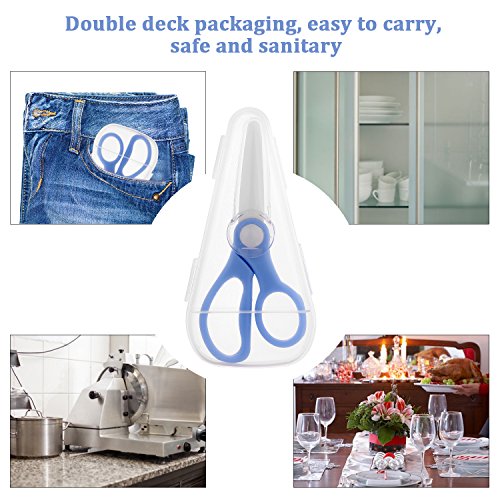 2 Premium+Safety+Portable+Cutter+Scissors