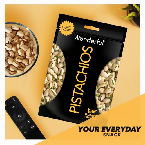 Wonderful Pistachios, InShell, Lightly Salted Nuts, 16oz Resealable