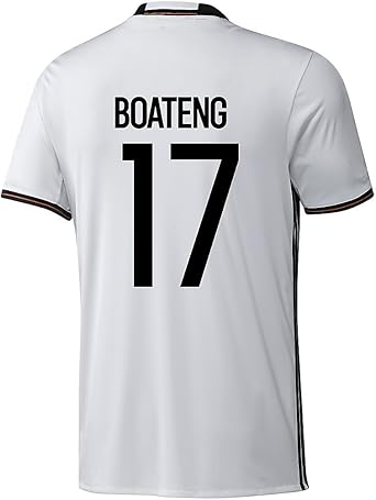 Amazon Com Adidas Boateng 17 Germany Home Soccer Jersey Euro 2016 Youth Clothing
