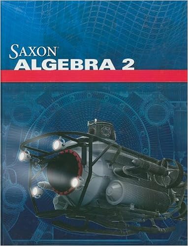 Amazon Com Saxon Algebra 2 Student Edition 2009 9781602773035 Saxon Publishers Books