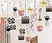36Ct Movie Night Party Decorations Hanging Swirls - Hollywood Movie Theater Themed Bridal Shower/Birthday Party Supplies Film Backdrop