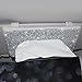 Dotesy Sparkling Bling Car Visor Tissue Holder Leather Crystals Paper Towel Cover Case for Women