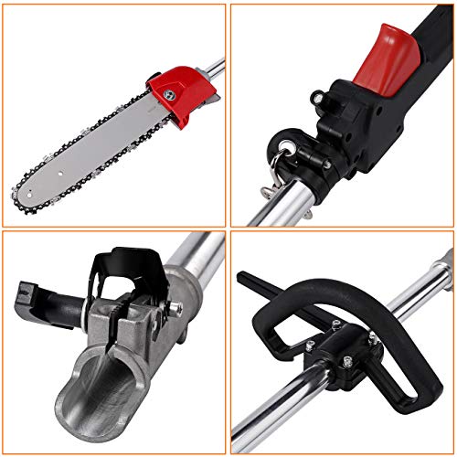 BEAMNOVA Pole Saw Kit for Tree Trimming Gas Powered Cordless Chainsaw