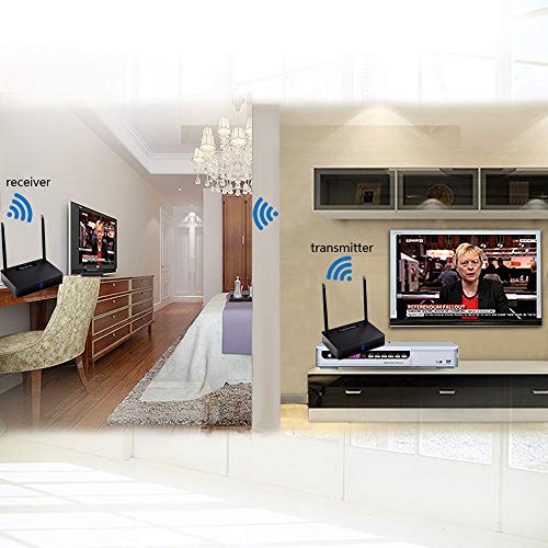measy HD585 Wireless HDMI Wireless Extender/Adapter 350m/1150feet (HDMI Transmitter/Receiver) Video and Digital Audio from laptops, PCs,Monitor to HDTV or projectors - Thumbnail 3