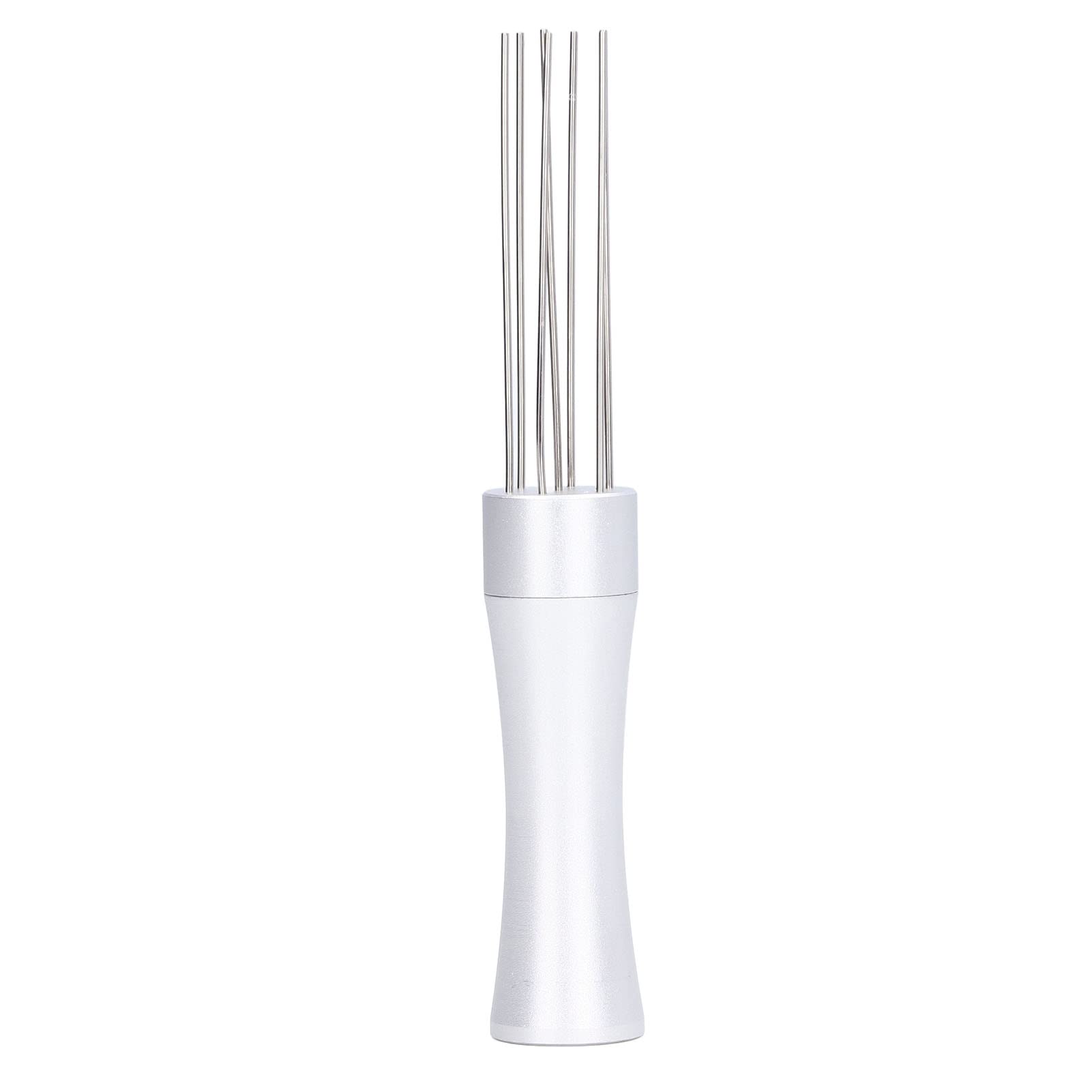 Espresso Coffee Stirrer, Professional Coffee Stirring Distribution Tool Coffee Powder Handle Tamper Aluminum Alloy Handle Stainless Steel Needle Type Espresso Distributor