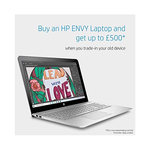 HP ENVY 15.6" Laptop PC 15-ep0011sa, Touch Screen, Intel i7, 16GB RAM, 512GB SSD, FHD, Natural silver - Image 4