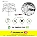 Premium Instant Pot 8 quart accessories - Steamer Basket, Springform Pan, Egg Rack, Silicone Egg Bites Mold, Trivet, Tong, Silicone Gloves and free recipe ebook for Electric Pressure Cookers