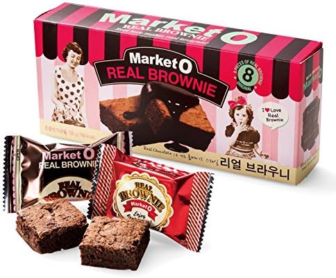 Amazon 韓国お土産 マーケットオー リアルブラウニー 海外 みやげ 韓国 土産 おみやげ宅配便 ケーキ 洋菓子 通販