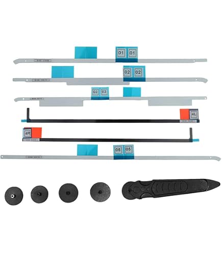 Kit Adhésif LCD + Outil Roue Ouverture Pour IMac 27" A1419 (2012-2019) - Remplacement Panneau Écran