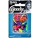 Goody Mini Latex Hair Elastics, 75 Count, Assorted Neon Colors, Suitable for All Hair Types, Pain-Free Styling Accessories for Women, Men, Boys & Girls, Long Lasting Braids, Ponytails & More