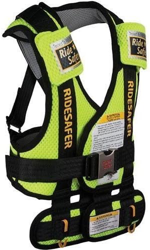 RideSafer Type 3 GEN3 Travel Vest - Yellow/Black - Large by RideSafer