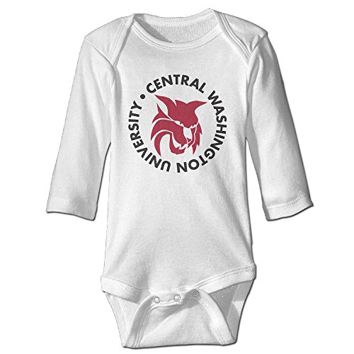 Funny Vintage Unisex Central Washington University One Set Baby Girls'