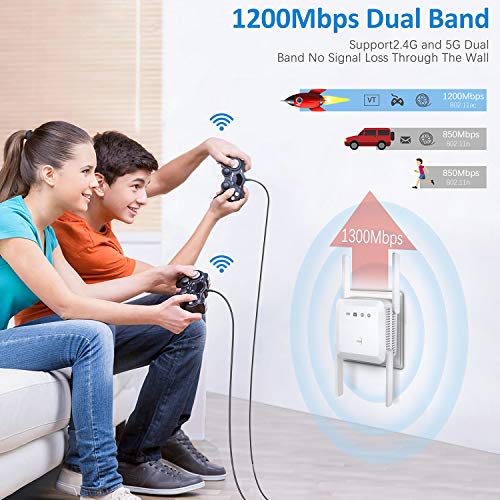 Repetidor-WiFi-Extensor-WiFi-Amplificador-WiFi-1200Mbps-DualBand-5G867Mbps24G300Mbps-4-Antenas-Cobertura-Total-de-360--con-Modo-AprepetidorRouter-Repetidor-Senal-WiFi