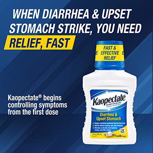 Kaopectate MultiSymptom Relief for Diarrhea Upset Stomach in Vanilla