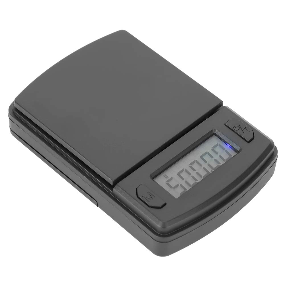 Uadme Portable Mini Precision Scale, Digital Precision Scales with LCD Display, for Home Office Kitchen Medicine Powder Vanilla Coffee Coin