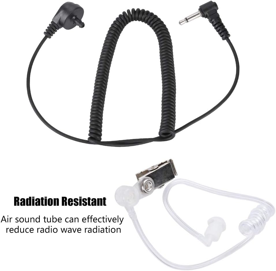 Diyeeni 3.5mm Walkie Talkie Earphone Two Way Radio In Ear Headset with PTT Mic, Acoustic Tube - Image 4