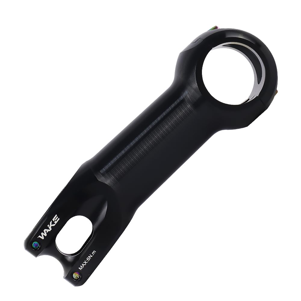 BESNIN Bike Stem Black MTB Stem Drop 10 Degree 31.8mm 45mm/60mm/70mm/80mm/90mm/100mm/110mm/120mm Mountain Bike Stem Handlebar Stem for Cycling Aluminum Alloy (Drop 10 Degree, 110mm)