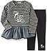 Calvin Klein Baby Chambray 2 Piece Tunic/Leggings Set, Assorted, 12 Months