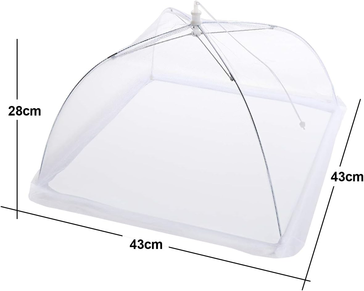 ilauke 5 Pack Pop Up Mesh Screen Food Cover - Image 3