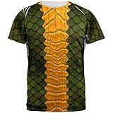 Halloween Green Dragon Costume All Over Adult T-Shirt - Small