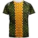 Halloween Green Dragon Costume All Over Adult T-Shirt