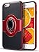 UrbanDrama iPhone 6s Plus Case, iPhone 6 Plus Case, Slim Kickstand Cover with 360 Degree Rotating Ring Holder Support Magnetic Car Mount Soft TPU Case for iPhone 6s Plus 6 Plus 5.5 inch, Black Red