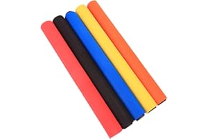 5 Pcs Children Supple Transfer Sticks for Training Soft Pvc Relay Race Equipment for Kids Lightweight Plaything for Outdoor S