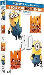 Coffret Trop Moche Et Méchant : Moi, Moche Et Méchant 1 Et 2 - Blu-Ray3d