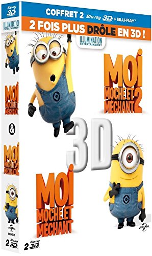 Coffret Trop Moche Et Méchant : Moi, Moche Et Méchant 1 Et 2 - Blu-Ray3d