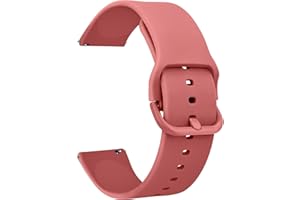 Tobfit Quick Release Watch Band for Women Men, 20mm 22mm Silicone Watch Strap Soft Rubber Adjustable Replacement Wristband