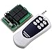 UHPPOTE 433mhz 12VDC 6 Channel Wireless Remote Control Switch Transmitter and Receiver