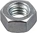 Hillman 150006, 5/16 X 18-Inch, 100-Pack Coarse Thread Hex Nuts, 5/16"-18, Steel, 100 Pieces primary