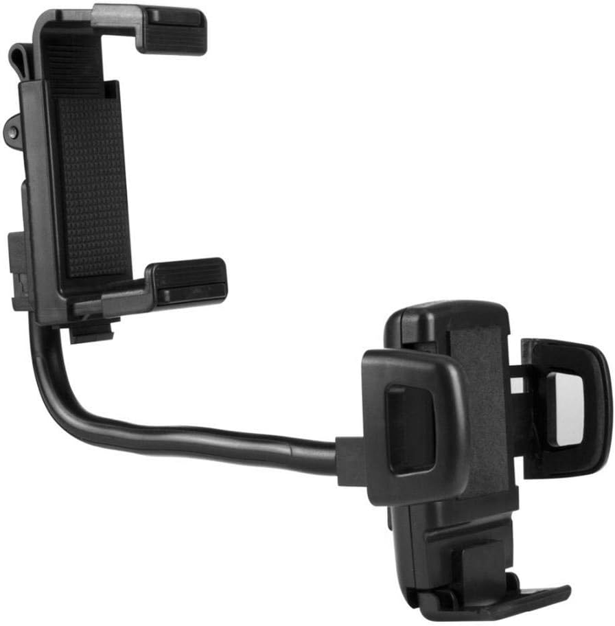 AFfeco Car Rearview Mirror Mount Phone Holder Auto Vehicle Smartphone GPS Stand