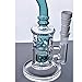 Glass-100 Newest 8 Inch Tall 14 mm Joint Glass Filter Cup Pipes (Green)