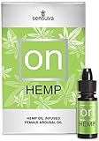 Sensuva On Hemp Oil Infused Female Arousal Oil, 0.7 Ounce