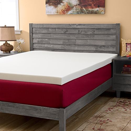 Home Life Cooling Gel Ventilated Memory Thin Mattress - Green Foam Certified Portable Camping Mattress - 2 Inch - Queen