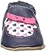 Robeez Kids' Disney Minnie Dots-K Crib Shoe, Minnie Girl-Navy, 12-18 Months M US Infant