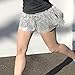 Gone For a Run Running Costume Tutu Skirt Glitter Sequined Tutu | Silver, Silver, one size fits most