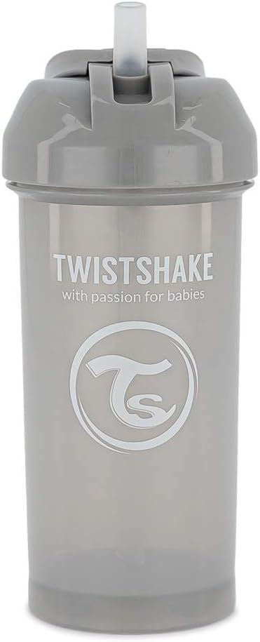 Twistshake Straw Cup, Grey