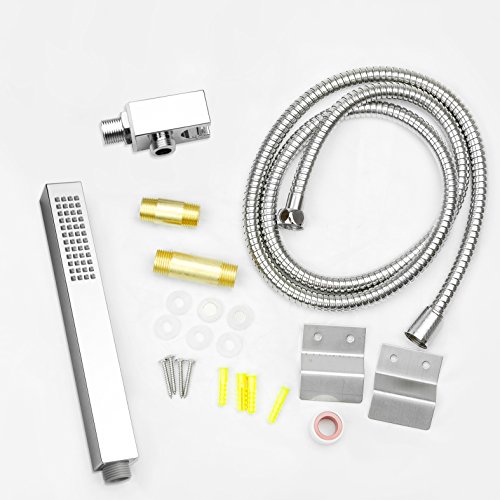 AKDY 39 Inch Wall Mount Easy Connect Rainfall Waterfall MultiFunction