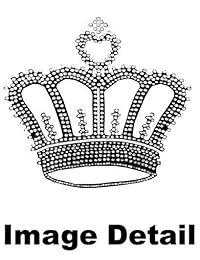 carscover King corona vidrio Diamante Bling Rhinestone negro coche SUV Camión de alta fundas de asiento trasero