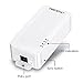 TRENDnet Powerline 200 AV PoE+ Adapter Kit, Output Port Supports PoE, 15.4W, 30W Devices, Includes Two TPL-331EP Adapters, Twin Pack, TPL-331EP2K