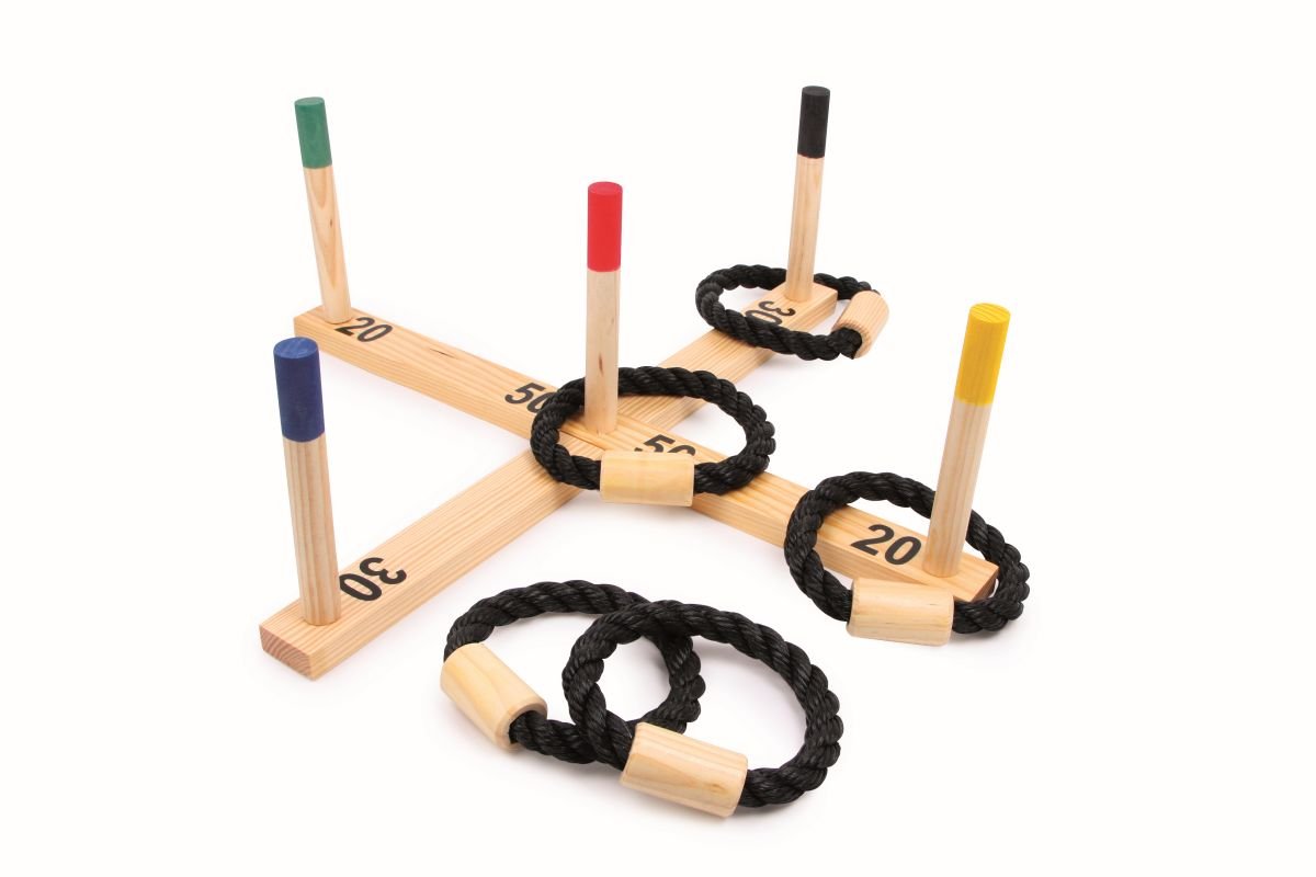 Gamez Galore GG2932 Wooden Throwing Game (Quoits)
