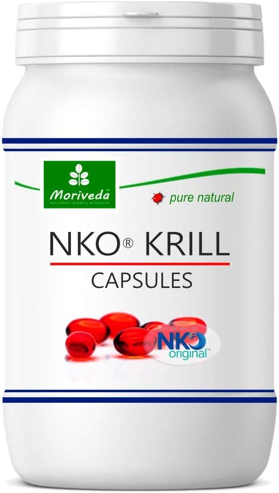 MoriVeda® NKO olio di krill capsules (vincitore del test) 90, 30 o